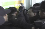 공무원노조 강릉시지부 투표장침탈영상