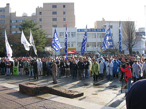 [2004년 하반기 총파업투쟁] 지역투쟁, 분노는 크지만 투쟁 열기 낮은 편