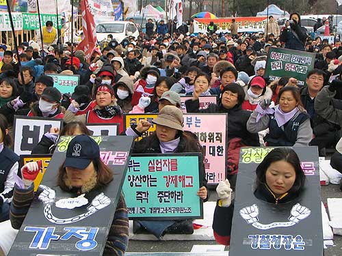 “경찰청 10년, 그 한과 설움을 이 한 줌 머리카락에”