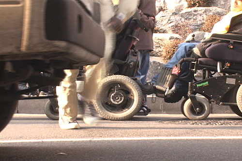 장애 차별의 전반적 영역에서 투쟁하겠다
