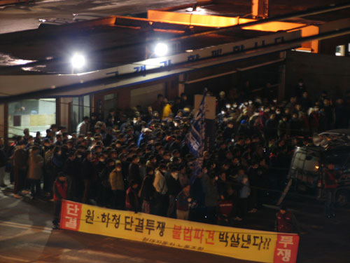 현대자동차 5공장 전면 파업, 전공장으로 확산