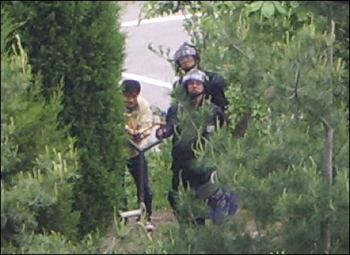 [다산인권] 단전단수에 이어 철거민 향해 새총 쏘는 경찰