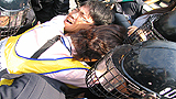 장애인단체, 청와대 앞 도로점거 기습시위 벌여