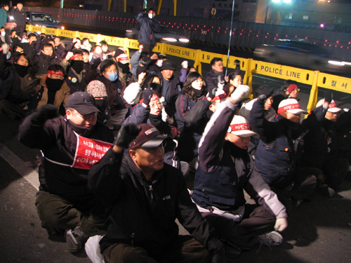 [2005년 하반기 비정규법 총파업투쟁] 총파업 3일차, 지역별 문화제 열려