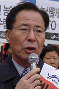 권영길 10년 전 ‘제3자개입금지’ 위반 벌금형