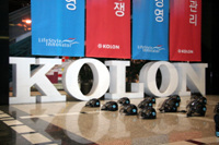 전원 연행 각오로 코오롱 본사 로비 점거