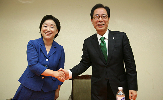 권영길 “승리 낙관” – 심상정 “역전 자신”