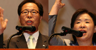 권영길-심상정 결선투표 진출