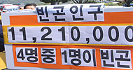 \”상대적빈곤선 도입 시 빈곤인구 1천만 명\”