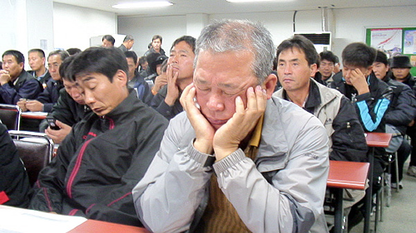 화물연대 임시총회…건교부 최종안 부결