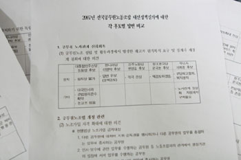 공무원노조 정책질의에 李, “관련 정책 없다”