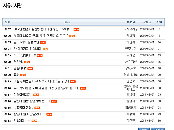 [미친소가 몰려온다] 이상득 \”촛불집회 참가자는 실직자\”.. 네티즌 \’폭발\’