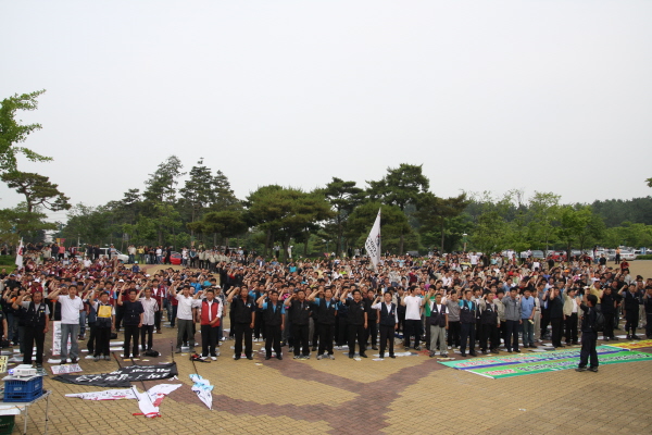 [미친소가 몰려온다] [울산] 울산시민 8천여 명 촛불집회 뒤 거리행진