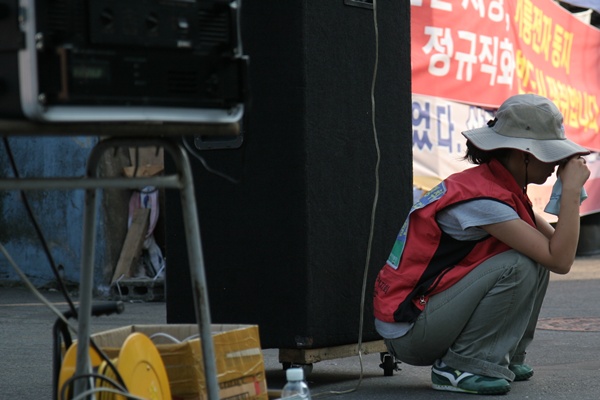 기륭전자 노사 교섭 끝내 결렬