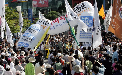 “좋은 학교 갈 수 있는 넓은 문 만들자”