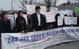 청소노동자 2차파업…고대, 연대, 이대 학생 4만명 파업지지