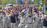유성기업 경찰병력 투입, 금속노조로 확대되는 분노