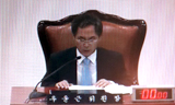 민노당 정치자금법 반발 법사위 점거…의결 보류