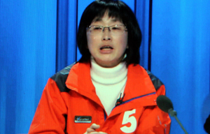 김소연, 박근혜·문재인 비판하며 TV토론서 존재 부각