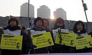 용산참사 4년, 남은 건 허허벌판 주차장