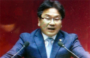 강기정 의원, 국회 본회의서 ‘임을 위한 행진곡’ 불러