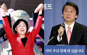 심상정, 새정치·안보 강조하며 안철수와 연대 언급