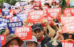 MB가 위촉한 최저임금위 공익위원들 뒷짐만