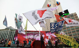 5.1 노동절, 전국 5만 노동자 운집 ‘세월호 참사’ 추모