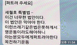 새누리당의 \’세월호 특례입학 발의\’ 아시나요?
