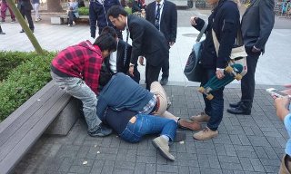 일본 대학 내 사복차림 공안 경찰 덜미…일시 감금