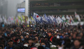 민주노총 위원장 후보 4인, 1차 합동토론회 개최
