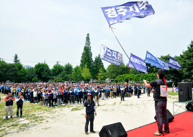 발레오만도지회 사수는 산별노조 지키는 싸움