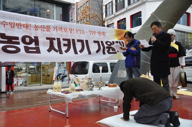 농산물 가격 하락에 대답없는 정부… 절규하는 농민 거리로