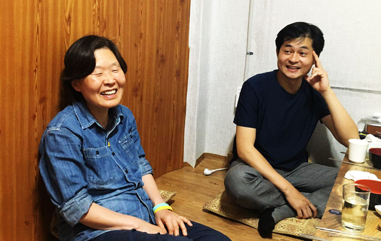 세월호 계기수업 선언참가자, 김미경-강성규 선생님을 만나다