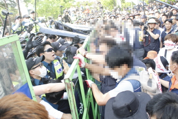 민주노총 총파업, 국회 진격…국회, 끝내 최임 개악