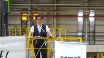 기아차 비정규직, 목에 밧줄 묶고 전면 파업