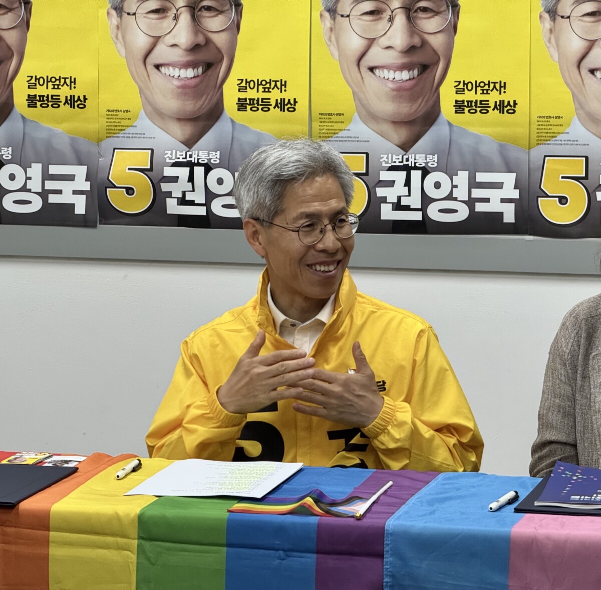 [인터뷰] 권영국 “김문수 vs 이재명의 ‘내란 공방’보다, 이재명 vs 권영국의 ‘사회대전환 경쟁’이 더 이로워”