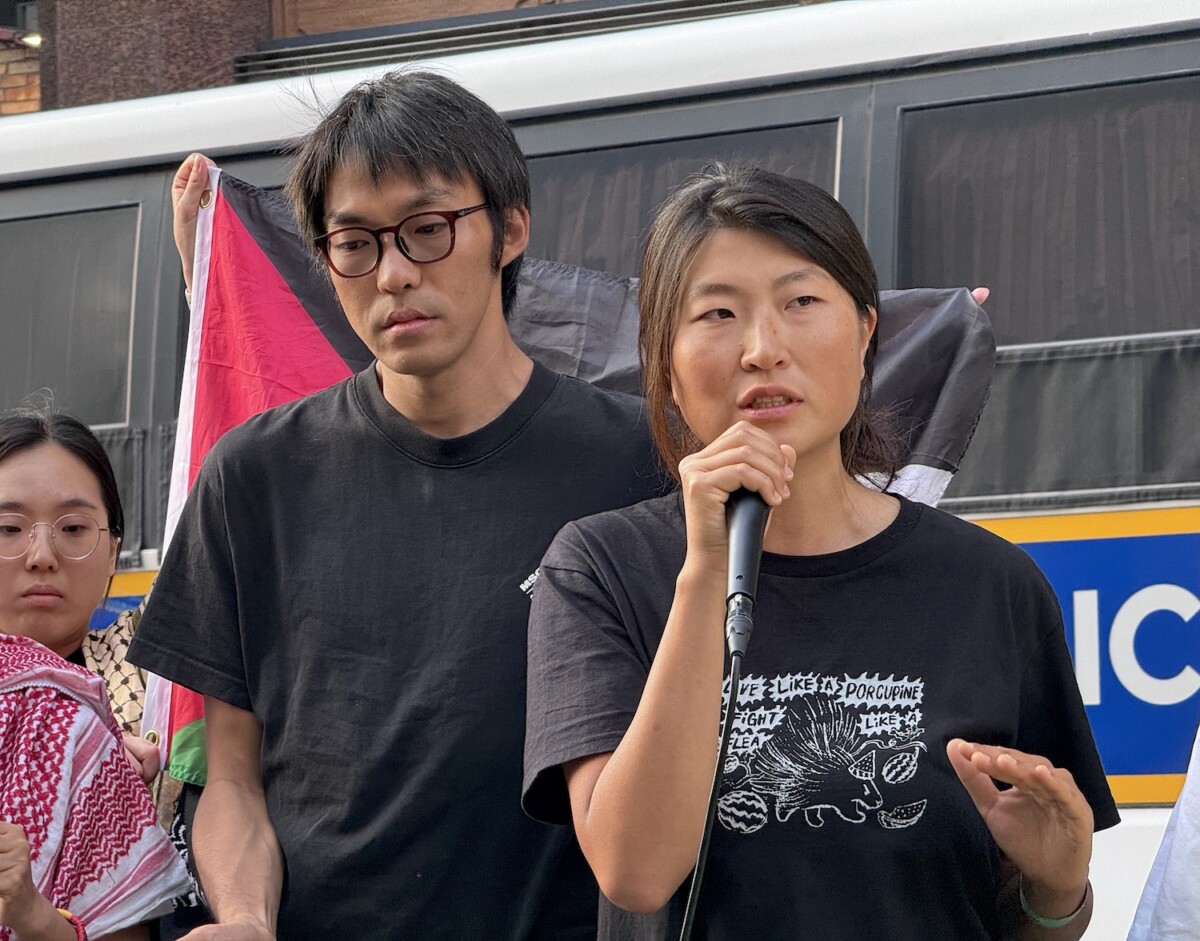 이스라엘에 납치됐던 평화 항해 활동가, “한국 정부, 한국석유공사 등 집단학살 공모 끊어야”